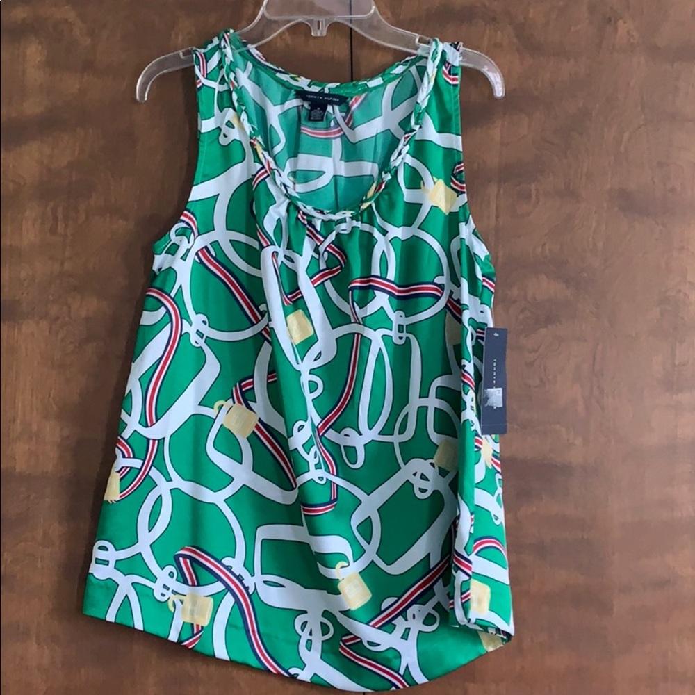 NEW WITH TAGS Tommy Hilfiger Satin Tank